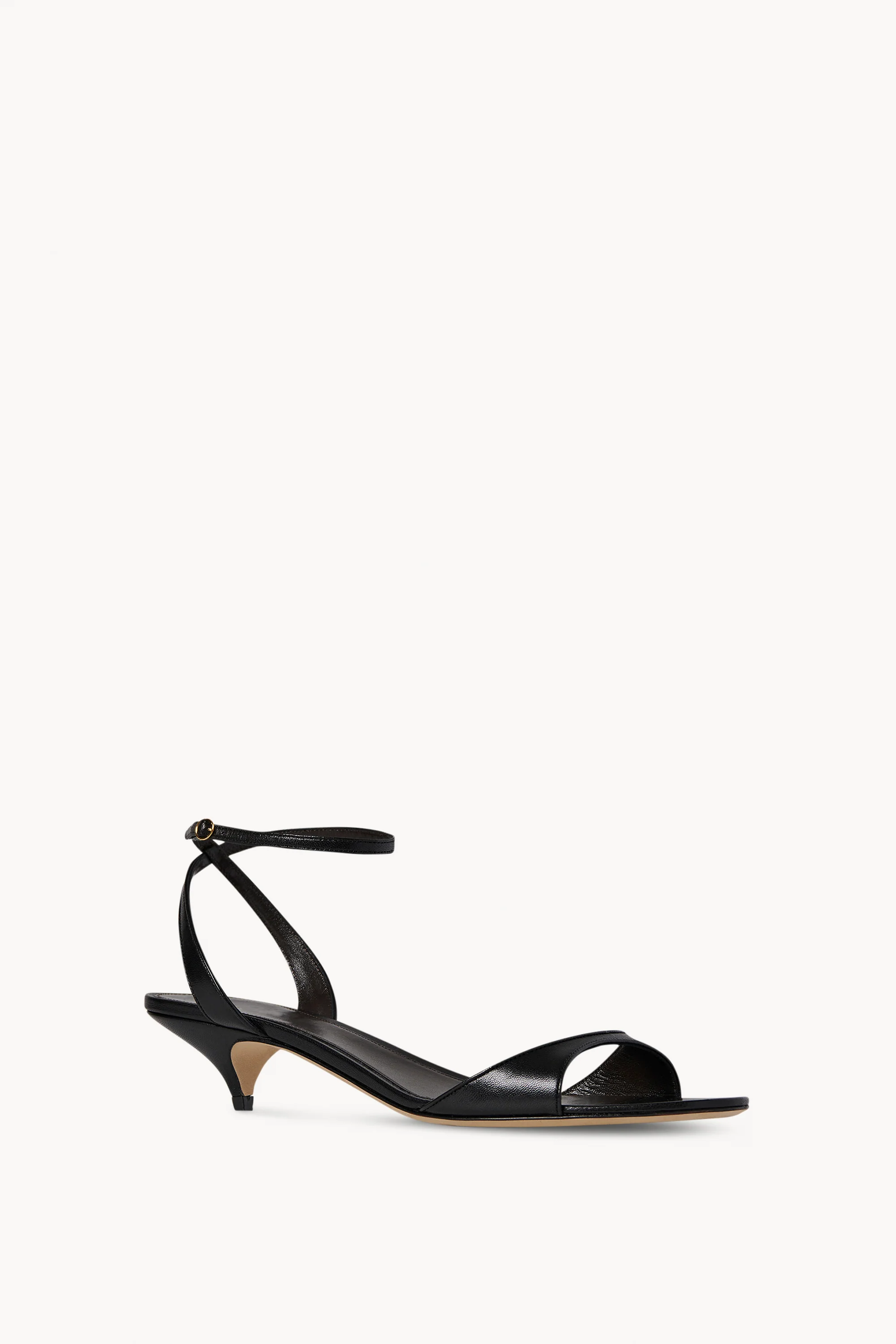 Vika Ankle Strap Kitten Heel - Image 2