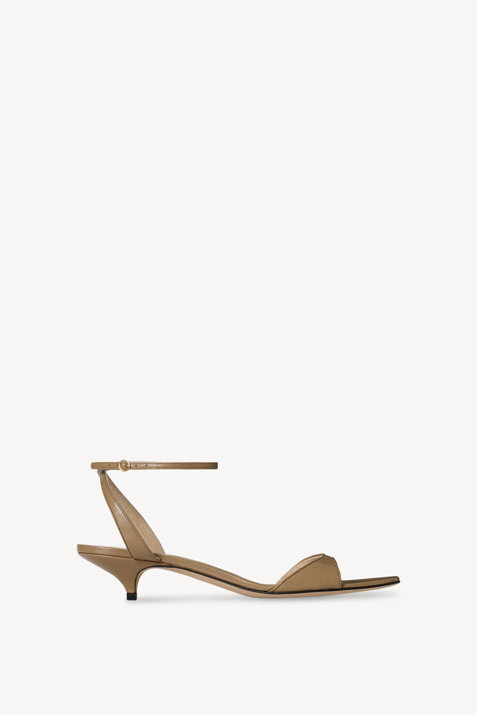 Vika Ankle Strap Kitten Heel